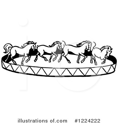 Royalty-Free (RF) Horse Clipart Illustration by Picsburg - Stock Sample #1224222