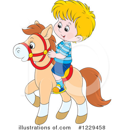 Royalty-Free (RF) Horse Clipart Illustration by Alex Bannykh - Stock Sample #1229458