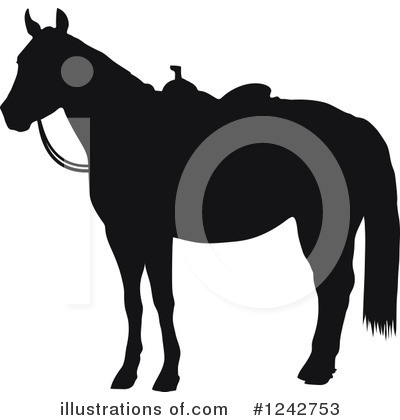 Horses Clipart #1242753 by Maria Bell
