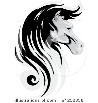 Royalty-Free (RF) Horse Clipart Illustration by BNP Design Studio - Stock Sample #1252856