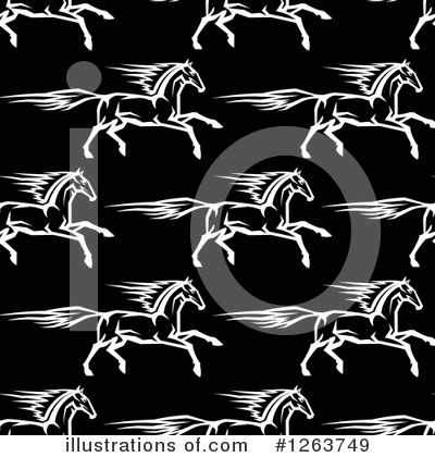 Royalty-Free (RF) Horse Clipart Illustration by Vector Tradition SM - Stock Sample #1263749
