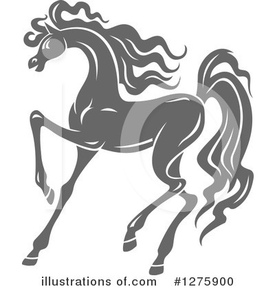 Royalty-Free (RF) Horse Clipart Illustration by Vector Tradition SM - Stock Sample #1275900