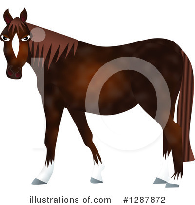 Royalty-Free (RF) Horse Clipart Illustration by Prawny - Stock Sample #1287872