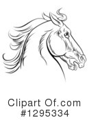 Horse Clipart #1295334 by AtStockIllustration