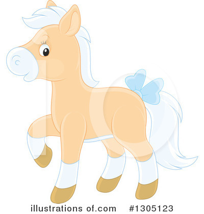 Royalty-Free (RF) Horse Clipart Illustration by Alex Bannykh - Stock Sample #1305123