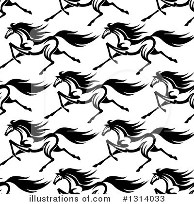 Royalty-Free (RF) Horse Clipart Illustration by Vector Tradition SM - Stock Sample #1314033