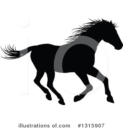 Royalty-Free (RF) Horse Clipart Illustration by AtStockIllustration - Stock Sample #1315907