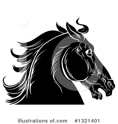 Royalty-Free (RF) Horse Clipart Illustration by AtStockIllustration - Stock Sample #1321401
