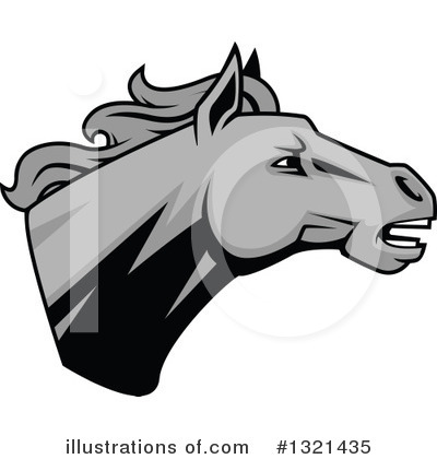 Royalty-Free (RF) Horse Clipart Illustration by Vector Tradition SM - Stock Sample #1321435