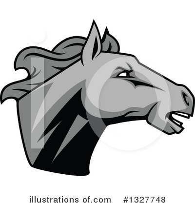 Royalty-Free (RF) Horse Clipart Illustration by Vector Tradition SM - Stock Sample #1327748