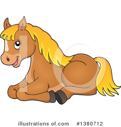 Royalty-Free (RF) Horse Clipart Illustration by visekart - Stock Sample #1380712