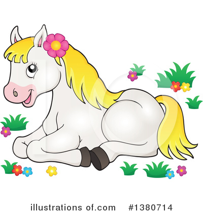 Royalty-Free (RF) Horse Clipart Illustration by visekart - Stock Sample #1380714