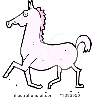 Royalty-Free (RF) Horse Clipart Illustration by lineartestpilot - Stock Sample #1385950