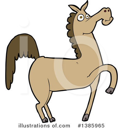 Royalty-Free (RF) Horse Clipart Illustration by lineartestpilot - Stock Sample #1385965