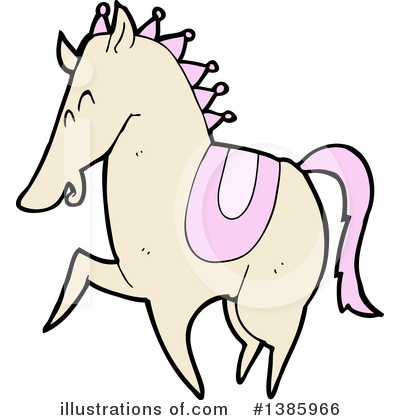 Royalty-Free (RF) Horse Clipart Illustration by lineartestpilot - Stock Sample #1385966