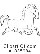 Horse Clipart #1385984 by lineartestpilot