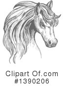 Horse Clipart #1390206 by Vector Tradition SM