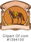 Horse Clipart #1394100 by patrimonio