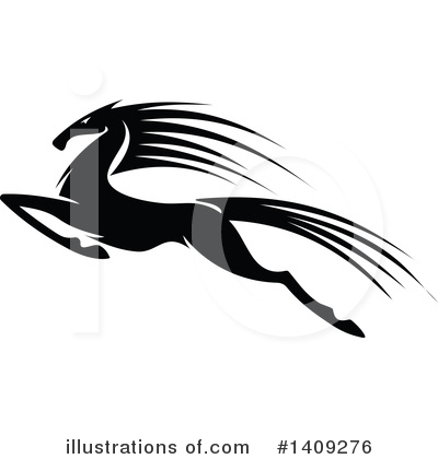 Royalty-Free (RF) Horse Clipart Illustration by Vector Tradition SM - Stock Sample #1409276