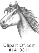 Horse Clipart #1410311 by Vector Tradition SM