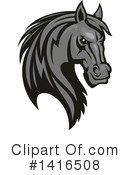 Horse Clipart #1416508 by Vector Tradition SM
