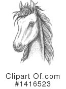 Horse Clipart #1416523 by Vector Tradition SM
