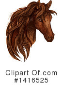Horse Clipart #1416525 by Vector Tradition SM