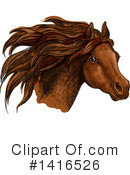 Horse Clipart #1416526 by Vector Tradition SM