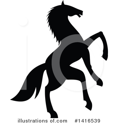 Royalty-Free (RF) Horse Clipart Illustration by Vector Tradition SM - Stock Sample #1416539