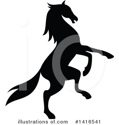 Royalty-Free (RF) Horse Clipart Illustration by Vector Tradition SM - Stock Sample #1416541