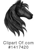 Horse Clipart #1417420 by Vector Tradition SM