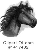 Horse Clipart #1417432 by Vector Tradition SM