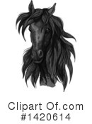 Horse Clipart #1420614 by Vector Tradition SM