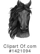 Horse Clipart #1421094 by Vector Tradition SM