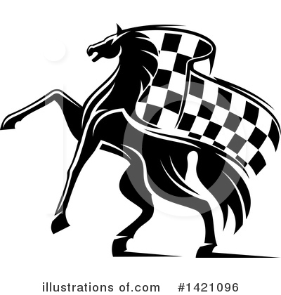 Royalty-Free (RF) Horse Clipart Illustration by Vector Tradition SM - Stock Sample #1421096