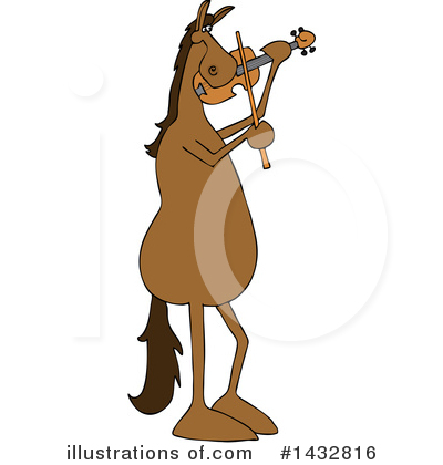 Royalty-Free (RF) Horse Clipart Illustration by djart - Stock Sample #1432816