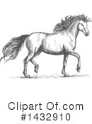 Horse Clipart #1432910 by Vector Tradition SM