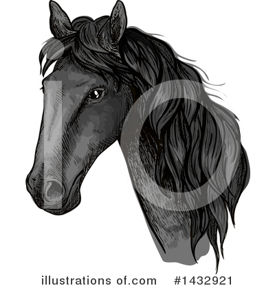 Royalty-Free (RF) Horse Clipart Illustration by Vector Tradition SM - Stock Sample #1432921