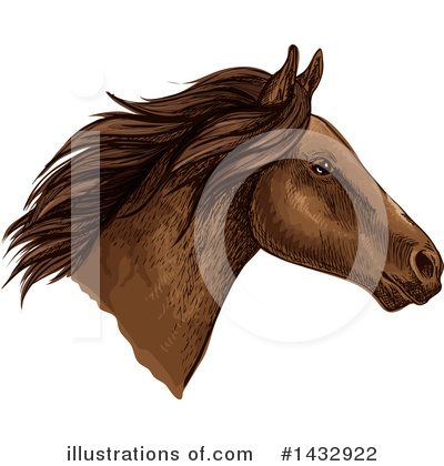 Royalty-Free (RF) Horse Clipart Illustration by Vector Tradition SM - Stock Sample #1432922