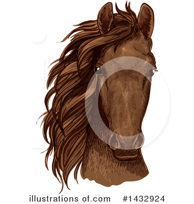 Royalty-Free (RF) Horse Clipart Illustration by Vector Tradition SM - Stock Sample #1432924