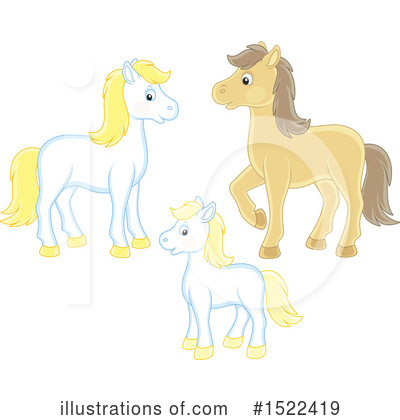 Royalty-Free (RF) Horse Clipart Illustration by Alex Bannykh - Stock Sample #1522419