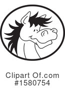 Horse Clipart #1580754 by Johnny Sajem