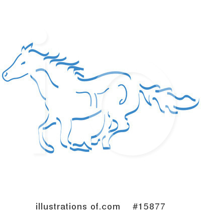 Royalty-Free (RF) Horse Clipart Illustration by Andy Nortnik - Stock Sample #15877