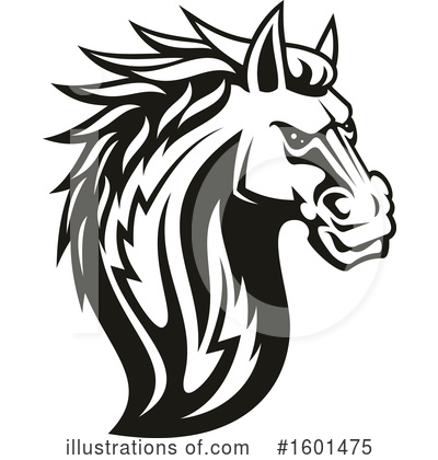 Royalty-Free (RF) Horse Clipart Illustration by Vector Tradition SM - Stock Sample #1601475