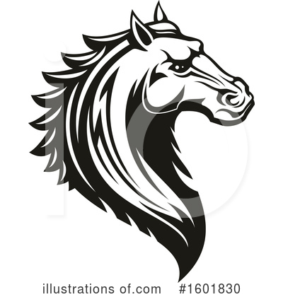 Royalty-Free (RF) Horse Clipart Illustration by Vector Tradition SM - Stock Sample #1601830