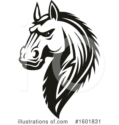 Royalty-Free (RF) Horse Clipart Illustration by Vector Tradition SM - Stock Sample #1601831