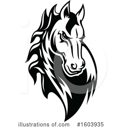 Royalty-Free (RF) Horse Clipart Illustration by Vector Tradition SM - Stock Sample #1603935