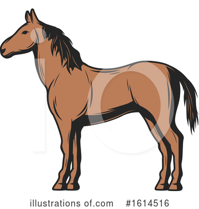 Royalty-Free (RF) Horse Clipart Illustration by Vector Tradition SM - Stock Sample #1614516