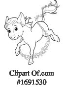 Horse Clipart #1691530 by Pushkin