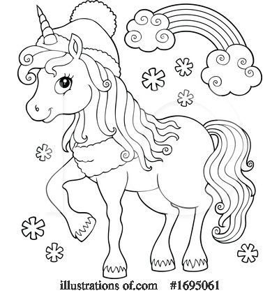 Royalty-Free (RF) Horse Clipart Illustration by visekart - Stock Sample #1695061